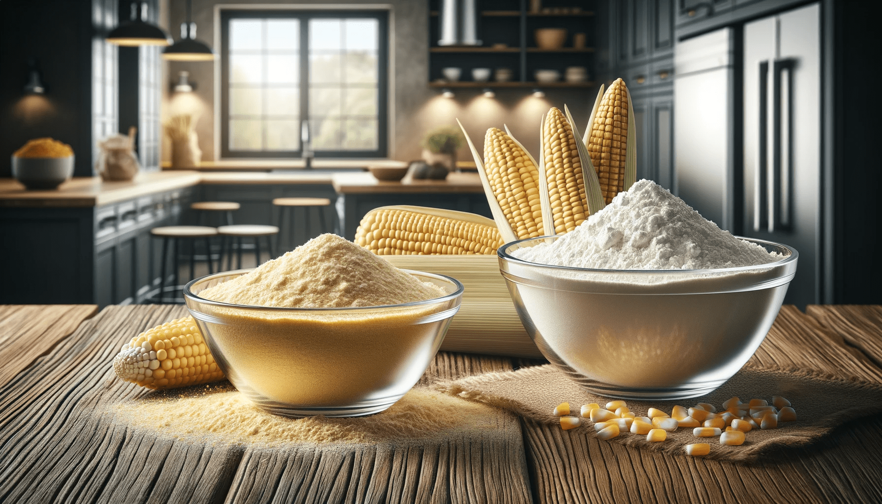 Mąka kukurydziana vs skrobia kukurydziana