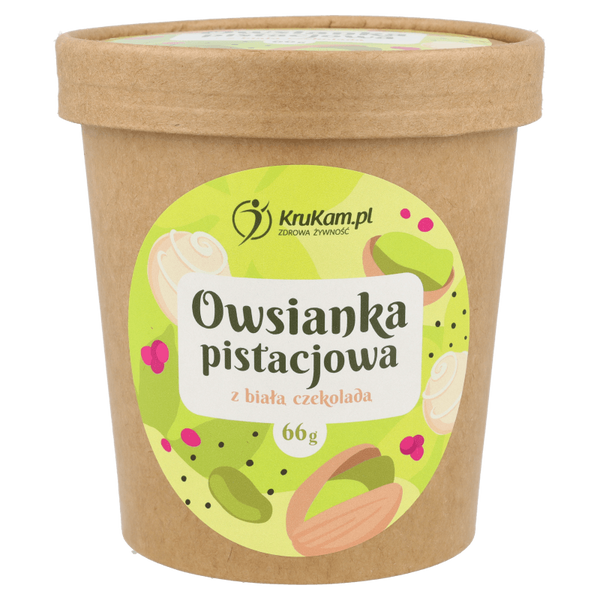 Owsianka pistacjowa z białą czekoladą 66g