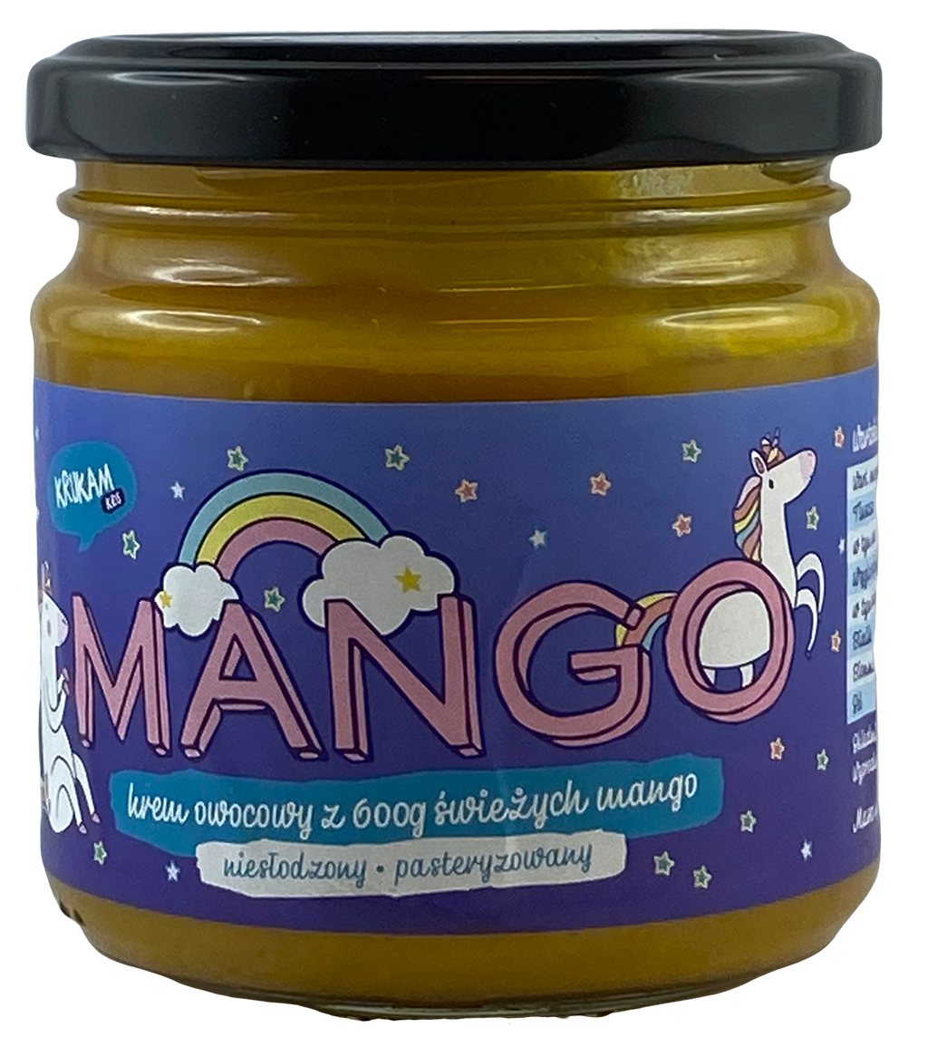 -30% Krem owocowy 100% Mango 190g (Data:16.01.2026)