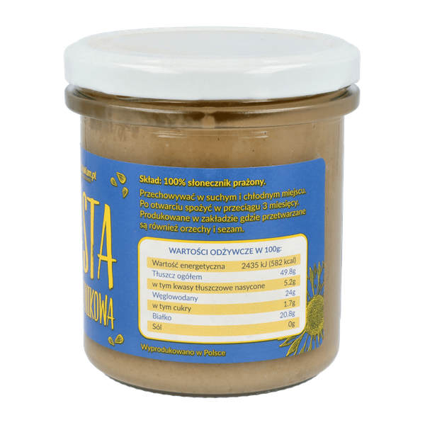 Pasta z prażonego słonecznika 300g