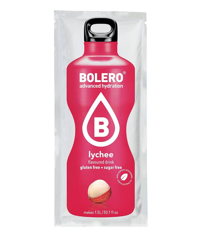 Bolero Lychee ze stewią 9g BOX 12szt.
