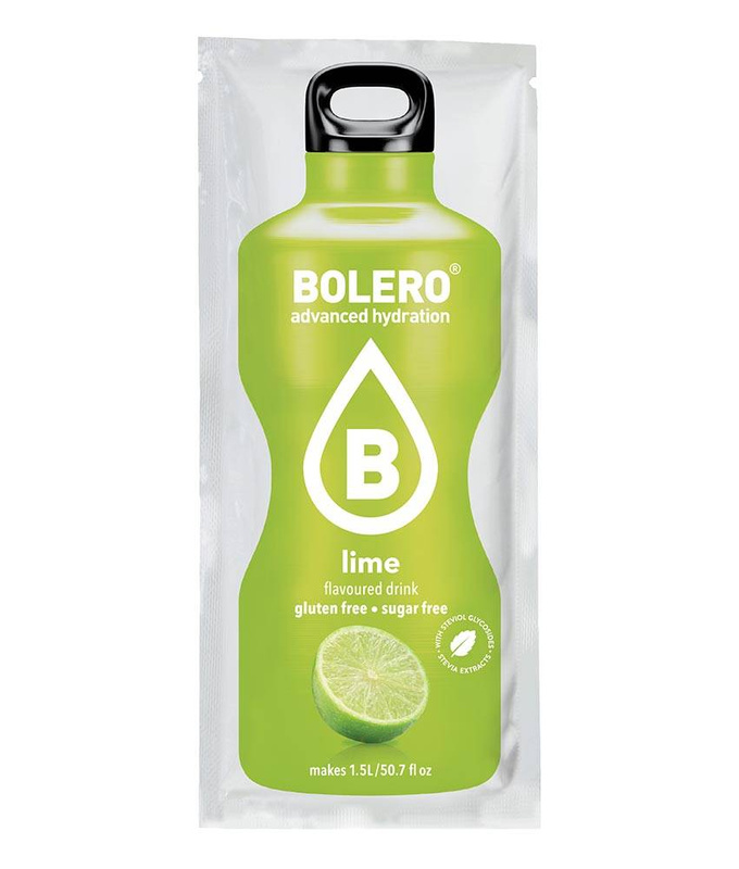 Bolero Lime ze stewią 9g BOX 12szt.
