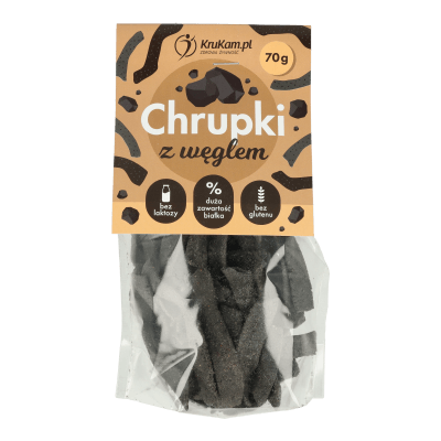 Chrupki z węglem 70g