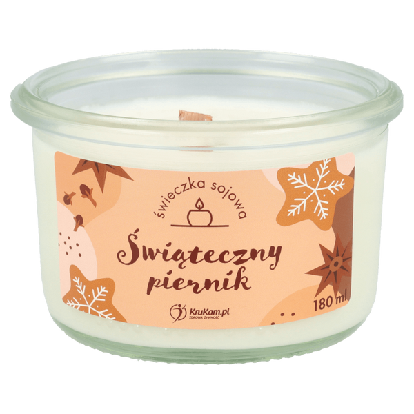 Świeczka sojowa Świąteczny Piernik 150ml