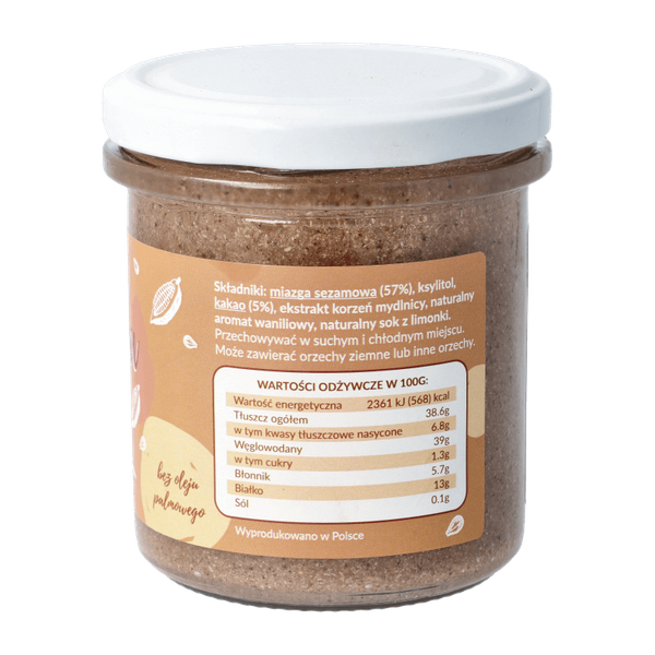 Chałwa turecka z kakao bez cukru 300g