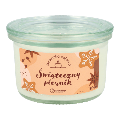 Świeczka sojowa Świąteczny Piernik 150ml