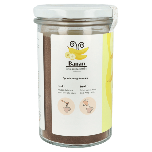 -50%Kawa rozpuszczalna Bananowa 130g(Data:02.12.2025)