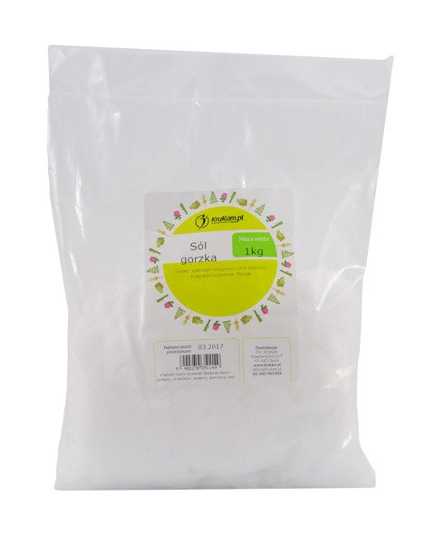 Sól gorzka Rzymska EPSOM 1kg