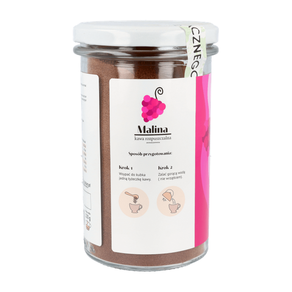 Kawa rozpuszczalna Malinowa 130g