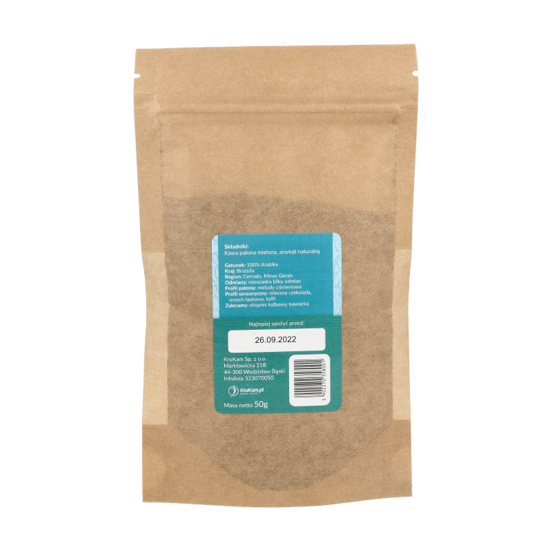 Kawa mielona Brazylia Cerrado kokosowa 50g
