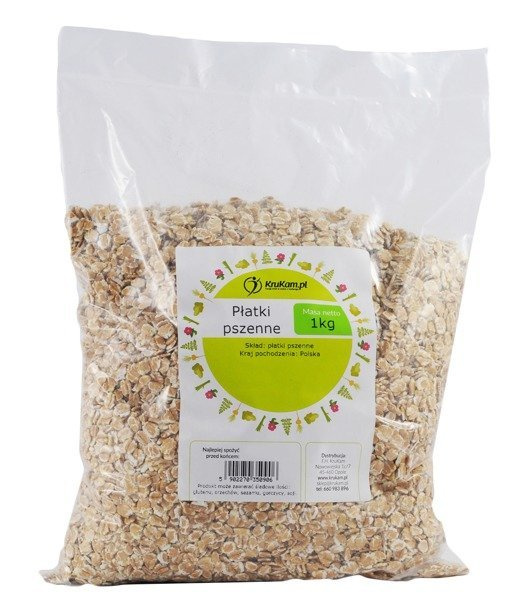 -75%Płatki pszenne 1kg (Data:11.2025)