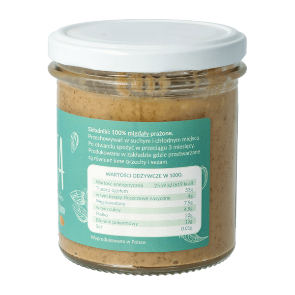 Pasta migdałowa Crunchy 300g