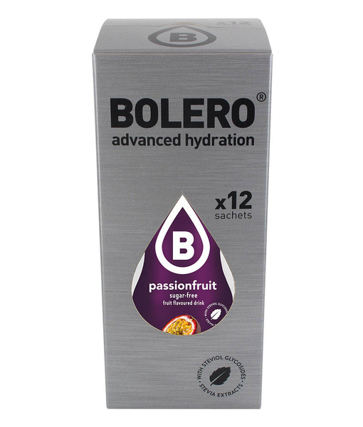 Bolero Passionfruit ze stewią 9g BOX 12szt.