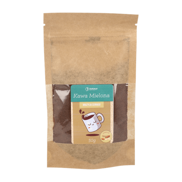 Kawa mielona Brazylia Cerrado orzechowa 50g