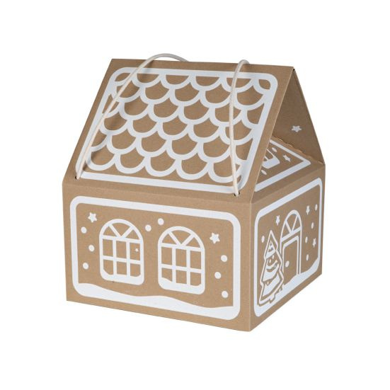 Karton świąteczny domek