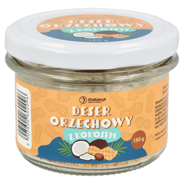 Deser orzechowy z kokosem 150g