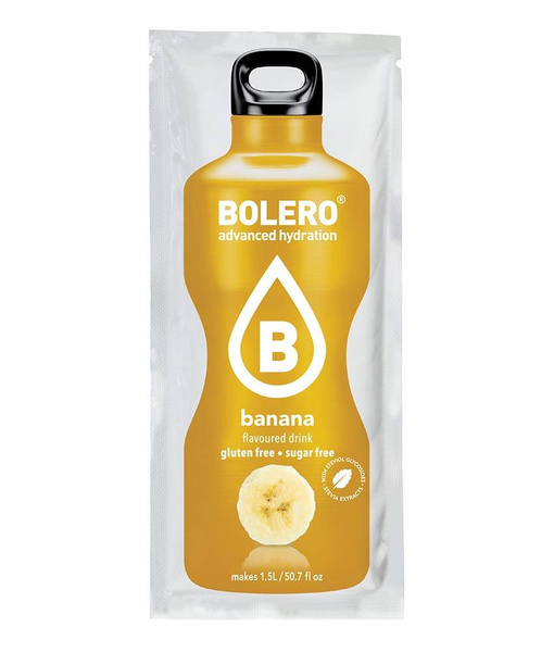 Bolero Banana ze stewią 9g BOX 12szt.
