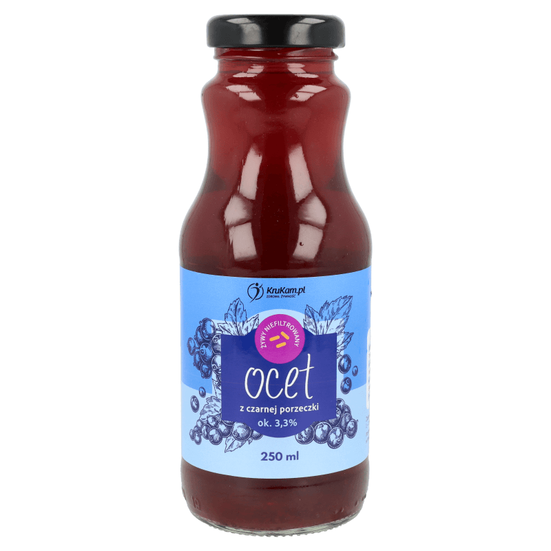 Ocet z czarnej porzeczki 250ml