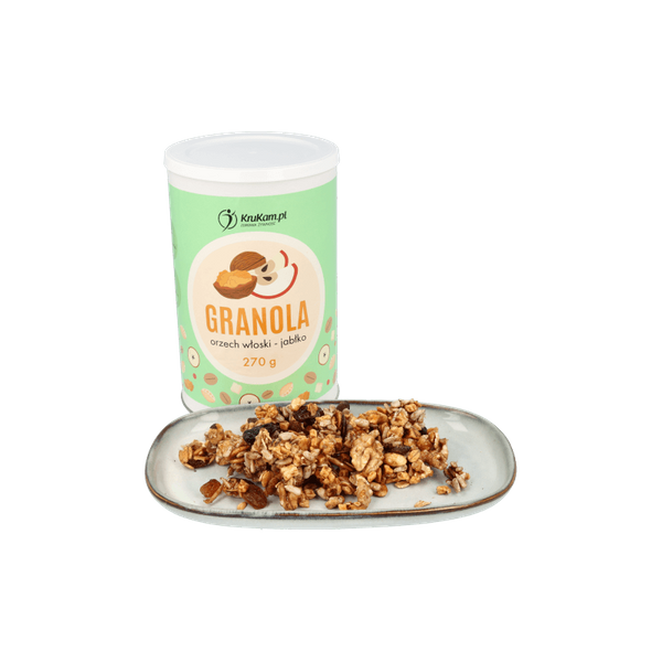Granola orzech włoski-jabłko 270g