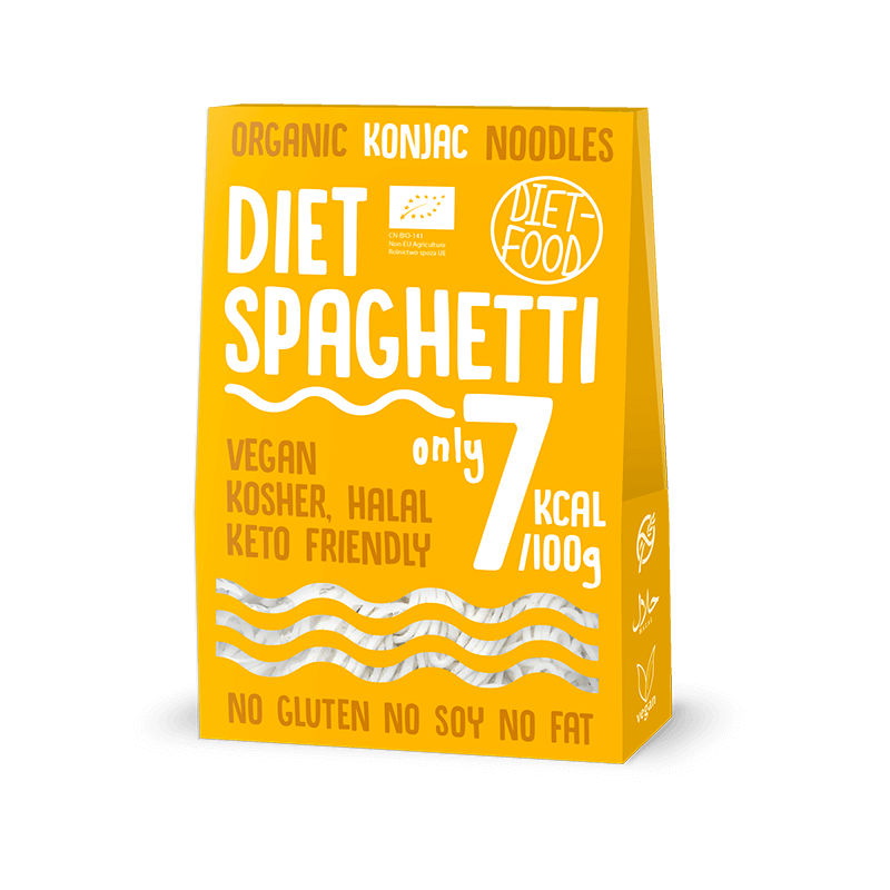 Bio makaron shirataki spaghetti 300g Diet-Food