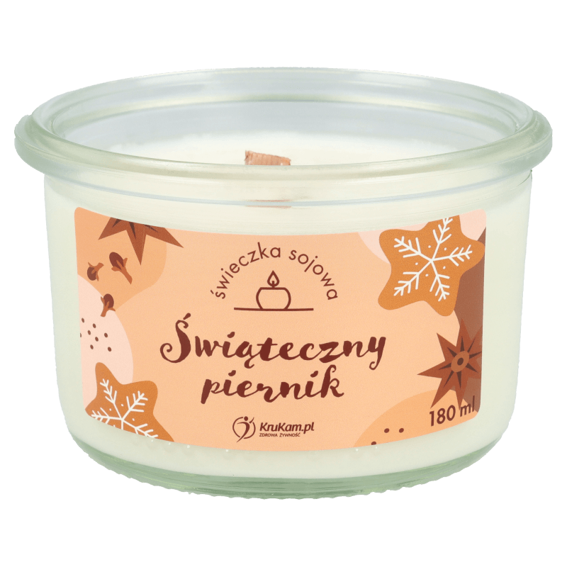 Świeczka sojowa Świąteczny Piernik 150ml