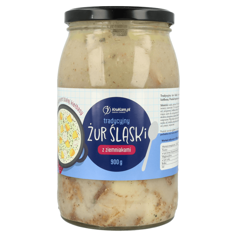 -50%Żur śląski z ziemniakami 900ml(Data:08.11.2025)