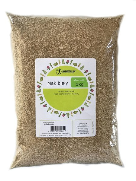 -30%Mak biały Rogale Marcińskie 1kg (Data:12.2025)