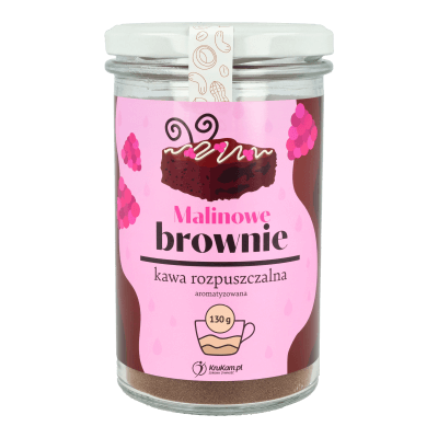 Kawa rozpuszczalna Malinowe brownie 130g