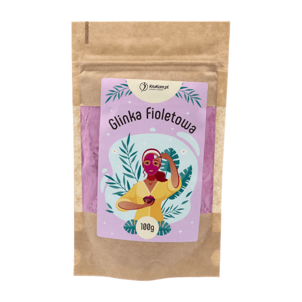 Glinka fioletowa 100g