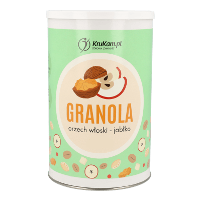 -30%Granola orzech włoski-jabłko 270g (Data:06.12.2025)