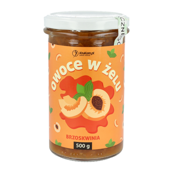 Frużelina Owoce w żelu Brzoskwinia 500g
