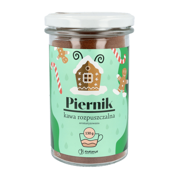 -30%Kawa rozpuszczalna Piernikowa 130g(Data:18.12.2025)