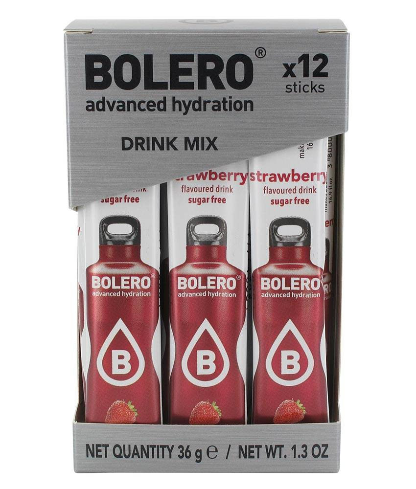 Bolero STICKS Strawberry BOX 12szt.