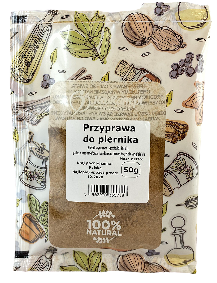 Przyprawa do piernika 50g bez cukru