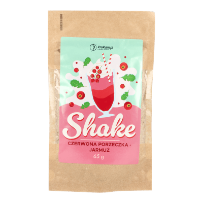 -50%Mieszanka na shake czerwona porzeczka jarmuż 65g(Data:09.05.2025)