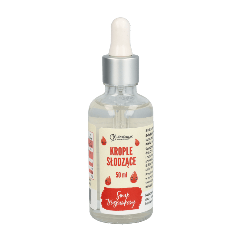 Aromat Zero Truskawkowy bez dodatku cukru i tłuszczu 50ml