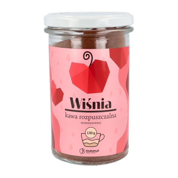 -30%Kawa rozpuszczalna Wiśniowa 130g(Data:18.12.2025)