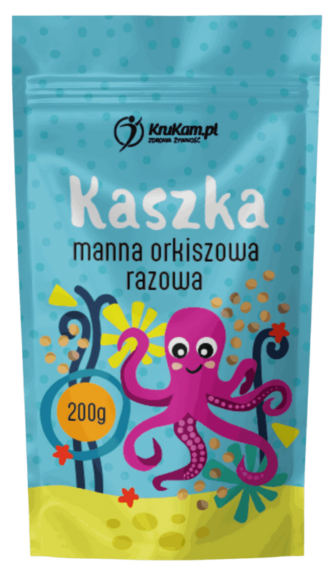 Kaszka manna orkiszowa razowa 200g