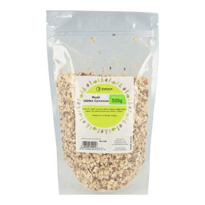 Musli jabłkowe z cynamonem 500g