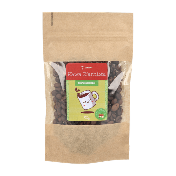 -30%Kawa ziarnista Brazylia Cerrado laskowa 50g (Data:27.02.2026)