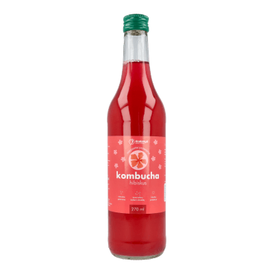 Kombucha z hibiskusem 500ml
