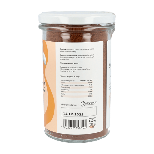 Kawa rozpuszczalna Creme brulee 130g