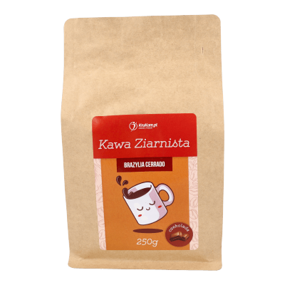 Kawa ziarnista Brazylia Cerrado czekoladowa 250g