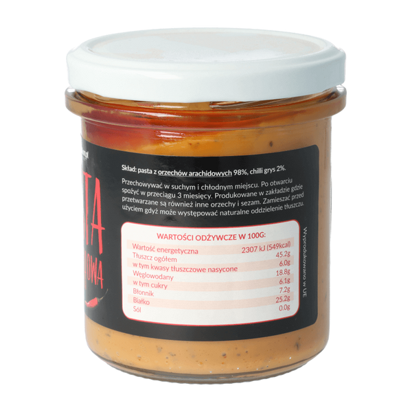 Pasta orzechowa z chilli 300g
