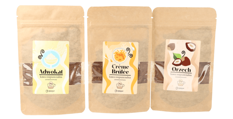 -30%Zestaw MIX Kaw rozpuszczalnych 15 x 20 g(Data:21.03.2026)