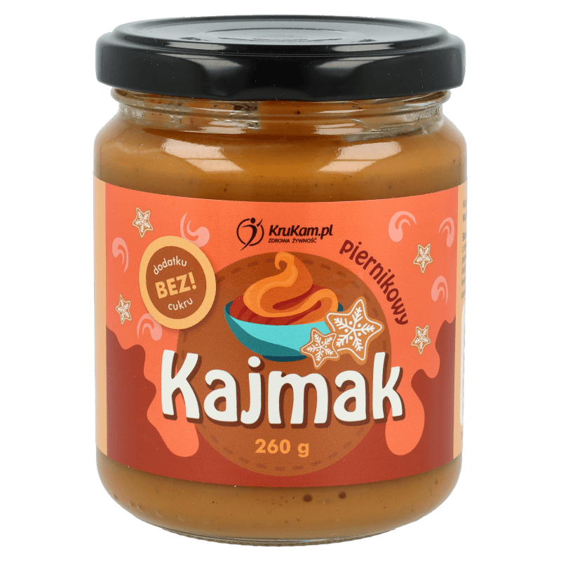 Kajmak bez dodatku cukru piernikowy 260g