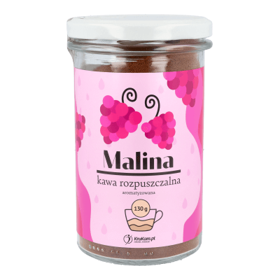 -30%Kawa rozpuszczalna Malinowa 130g(Data:27.11.2025)