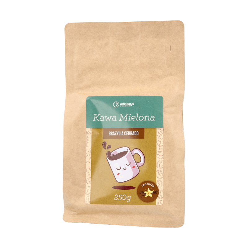 Kawa mielona Brazylia Cerrado waniliowa 250g