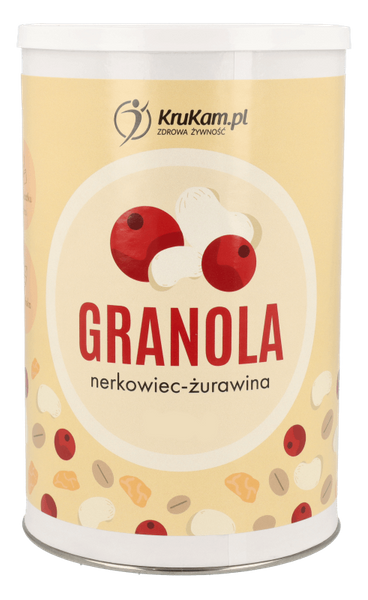 -75%Granola nerkowiec-żurawina 190g(Data:06.12.2025)