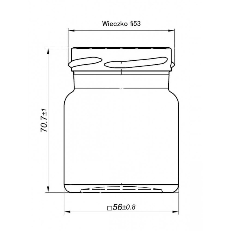 Słoik na przyprawy 120ml z nakrętką